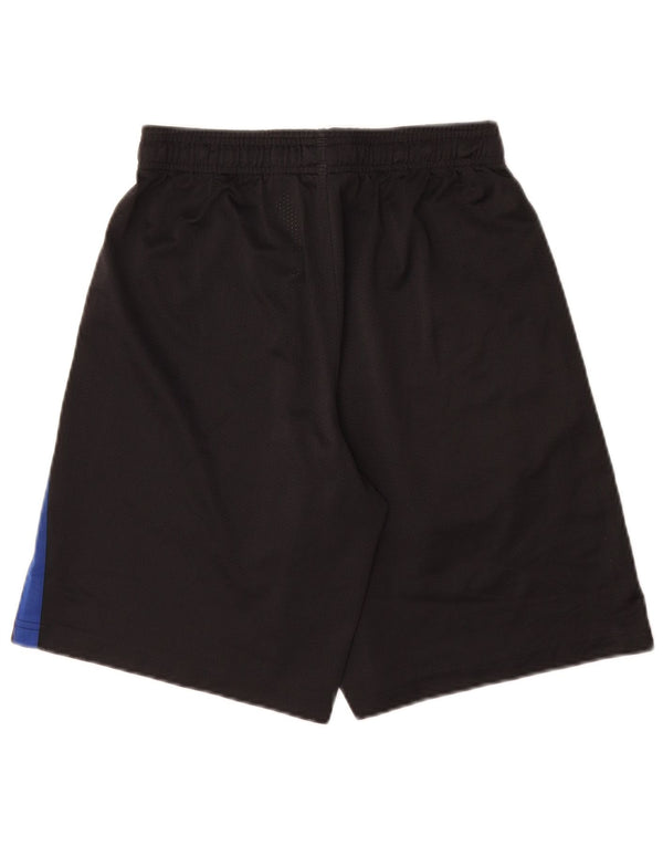 Sob o poliéster preto pequeno de Colourblock do short do esporte da engrenagem do calor dos homens da armadura