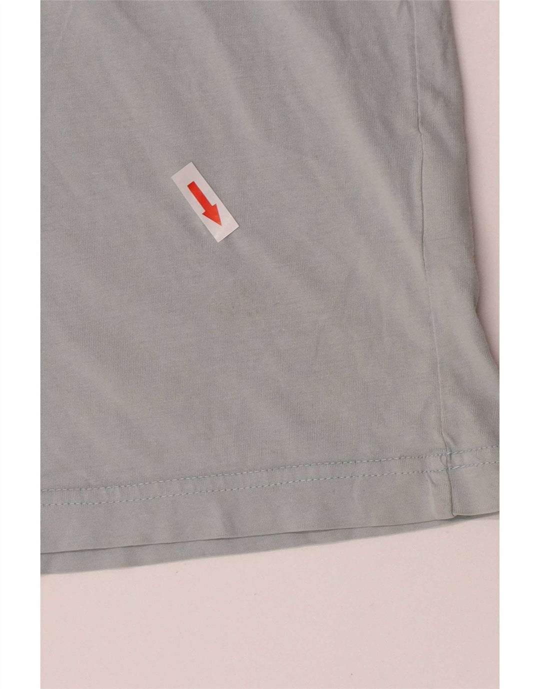 Camiseta gráfica masculina Ted Baker tamanho superior 4 grande algodão azul