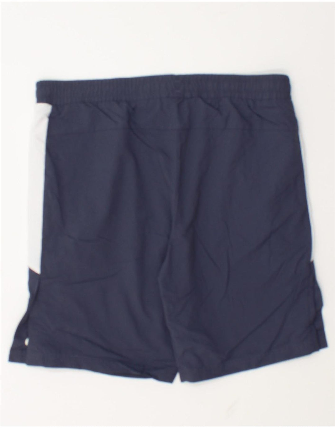 Shorts esportivos masculinos Reebok médio azul marinho Colourblock Nylon