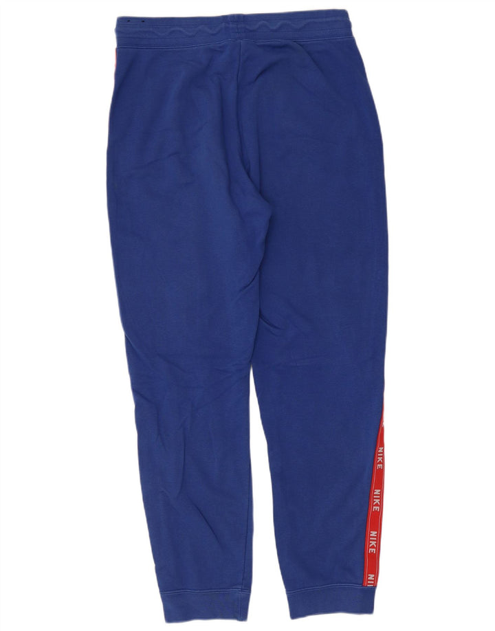Nike Mens Graphic Calças de treino Joggers Medium Blue Colourblock