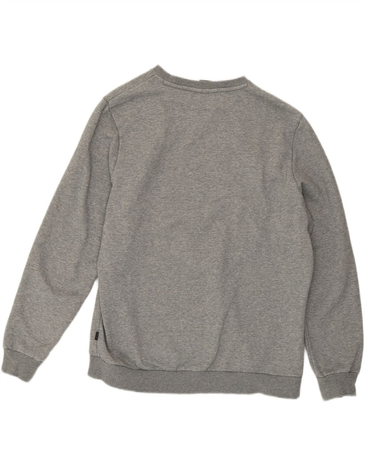 PUMA Mens Sweatshirt Jumper Large Grey Cotton Vintage Puma and Second-Hand Puma from Messina Hembry 