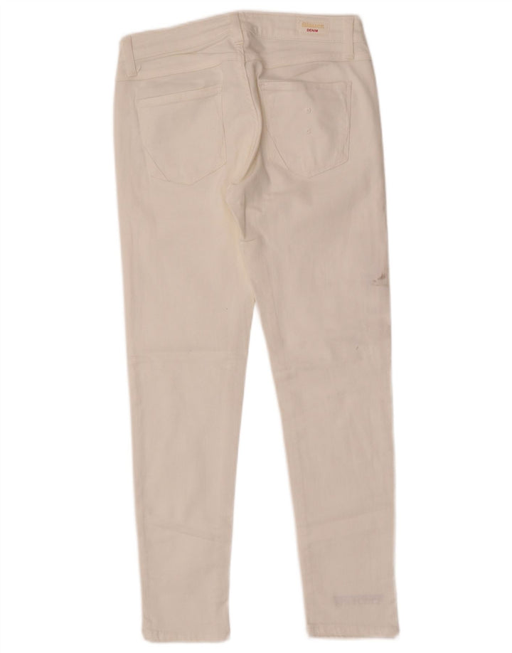 Jeans skinny Blauer feminino W26 L26 branco