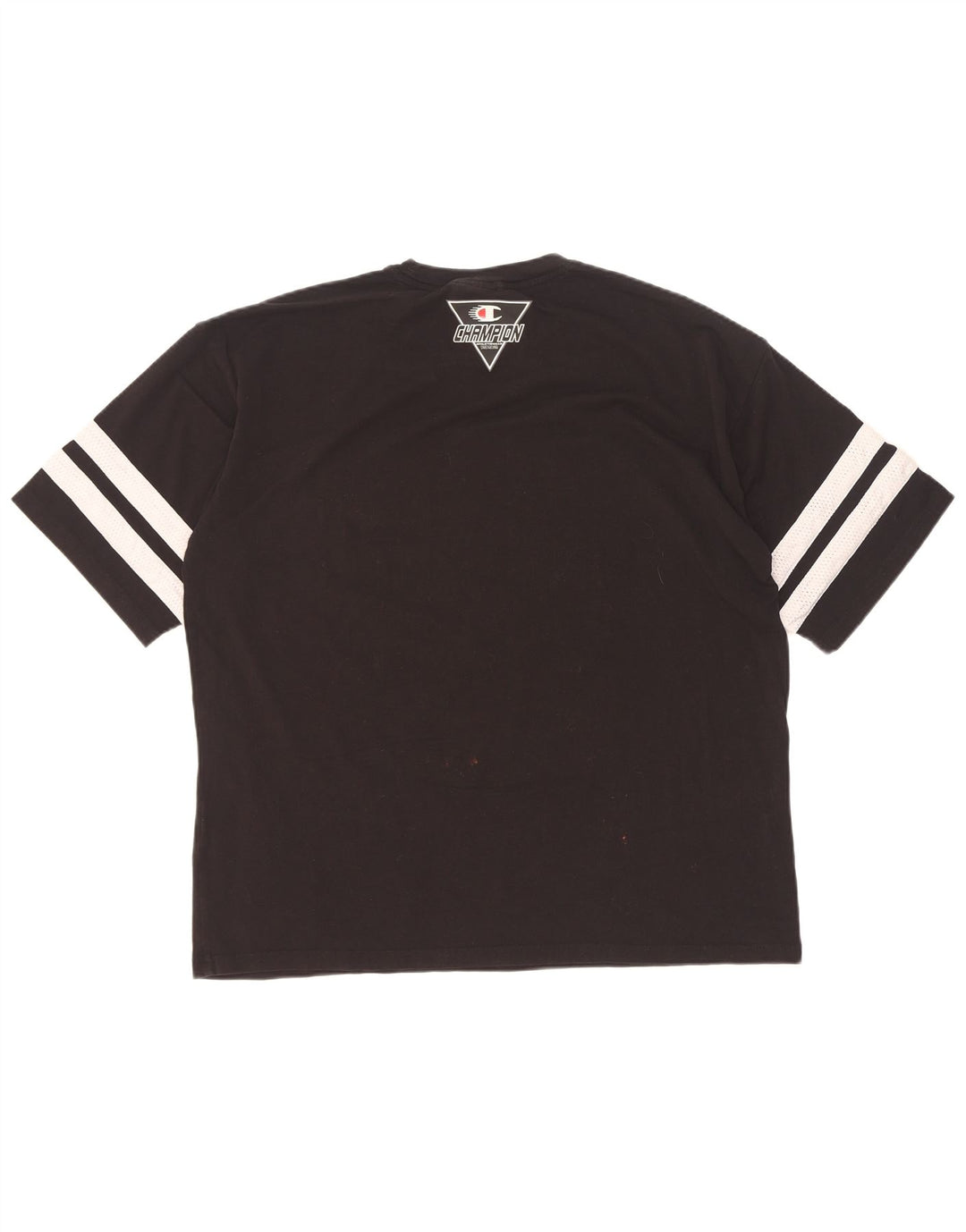 Camiseta masculina gráfica Champion Top médio preto