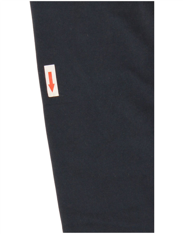 Suéter masculino Lotto com zíper e gola XL azul marinho poliéster