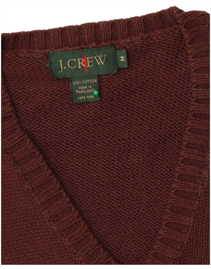 J. Crew Camiseta regata masculina de algodão marrom médio