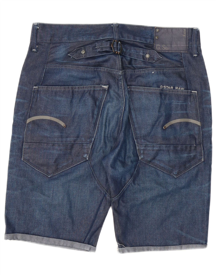 Shorts jeans masculino G-Star W30 algodão azul médio