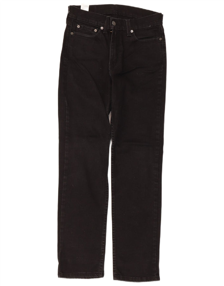 Levi's Masculino 511 Slim Jeans W30 L30 Algodão Preto