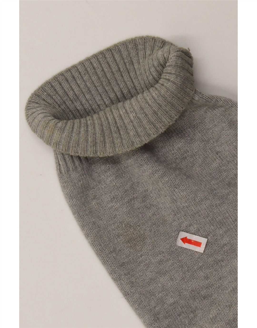 Suéter masculino NAUTICA com zíper e gola XL cinza Argyle/algodão diamante