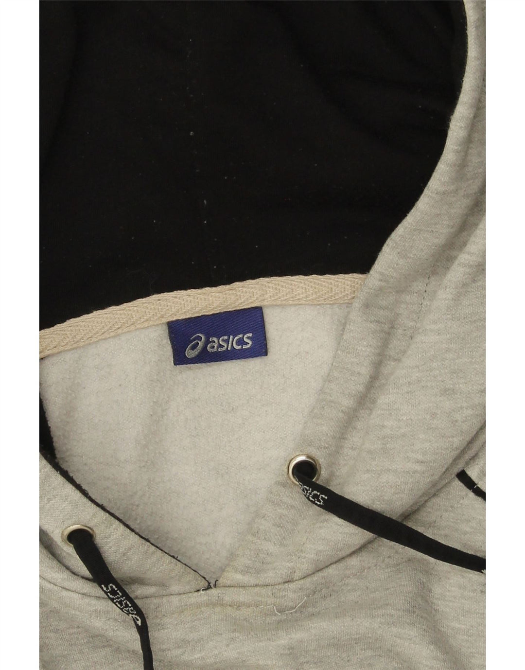 ASICS Mens Graphic Hoodie Jumper XL Cinza