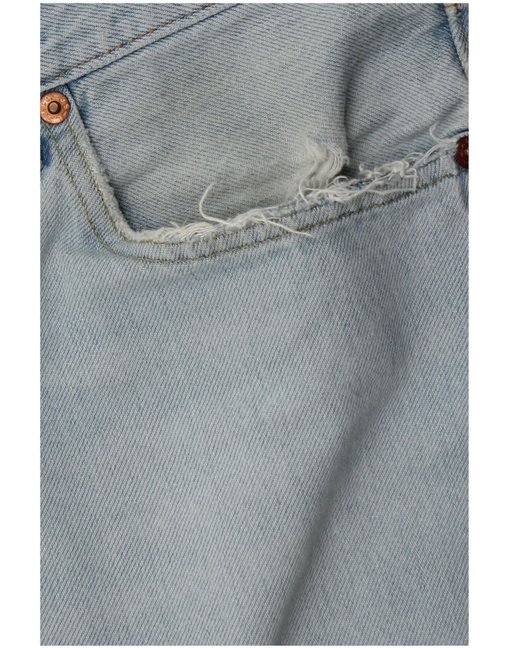 LEVI'S Mens 501 Distressed Denim Shorts W36 Large  Blue Cotton