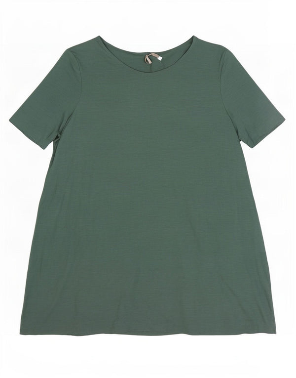 Vestido Tenda Feminino Cos Reino Unido 16 Grande Lyocell Verde