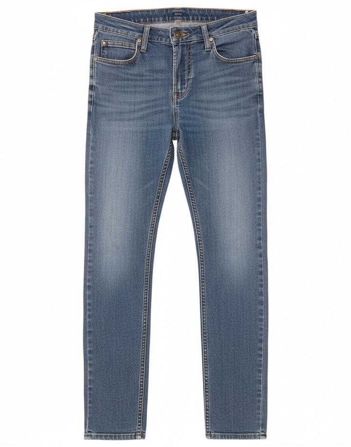 LEE Feminino Malone Slim Jeans W28 L32 Azul Algodão
