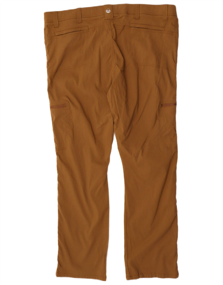 Calça Wrangler Mens Caminhada Cargo W42 L31 Bege