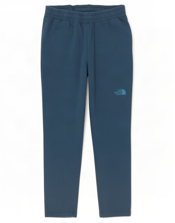 Calça de treino masculina The North Face pequena azul algodão