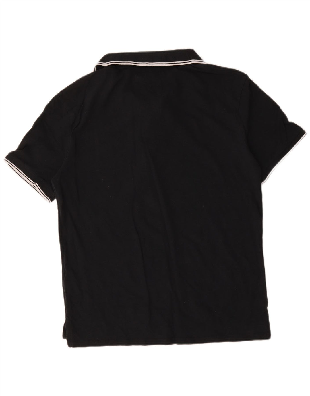Camisa polo masculina Levi's XL preta de algodão