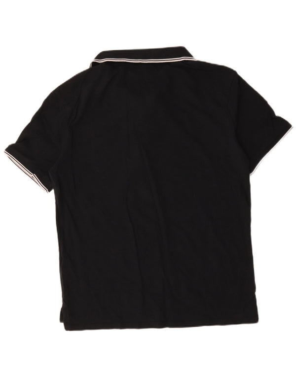 Camisa polo masculina Levi's XL preta de algodão