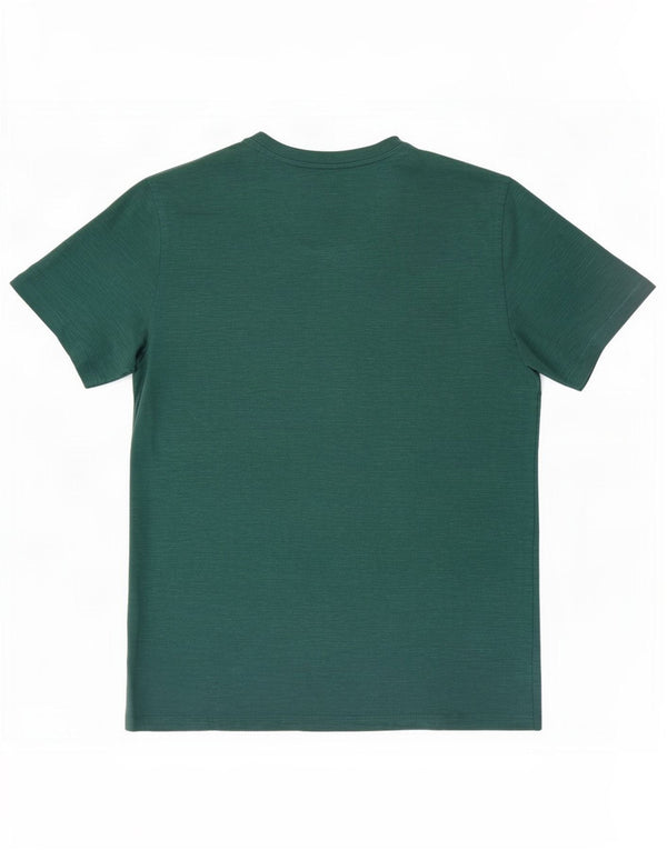 Camiseta masculina padrão Levi's Top pequeno algodão manchado verde