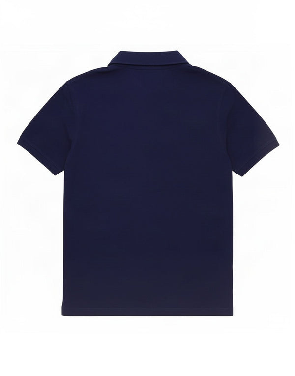 Camisa polo masculina Tommy Hilfiger Slim Fit 2XL algodão azul marinho
