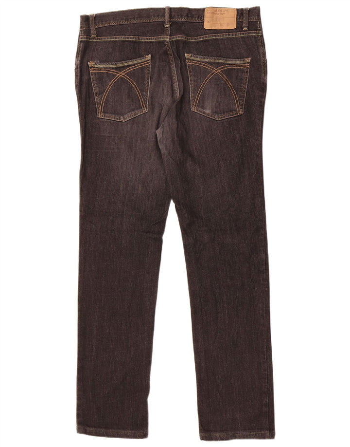 Benetton Jeans Slim Masculino W36 L31 Preto