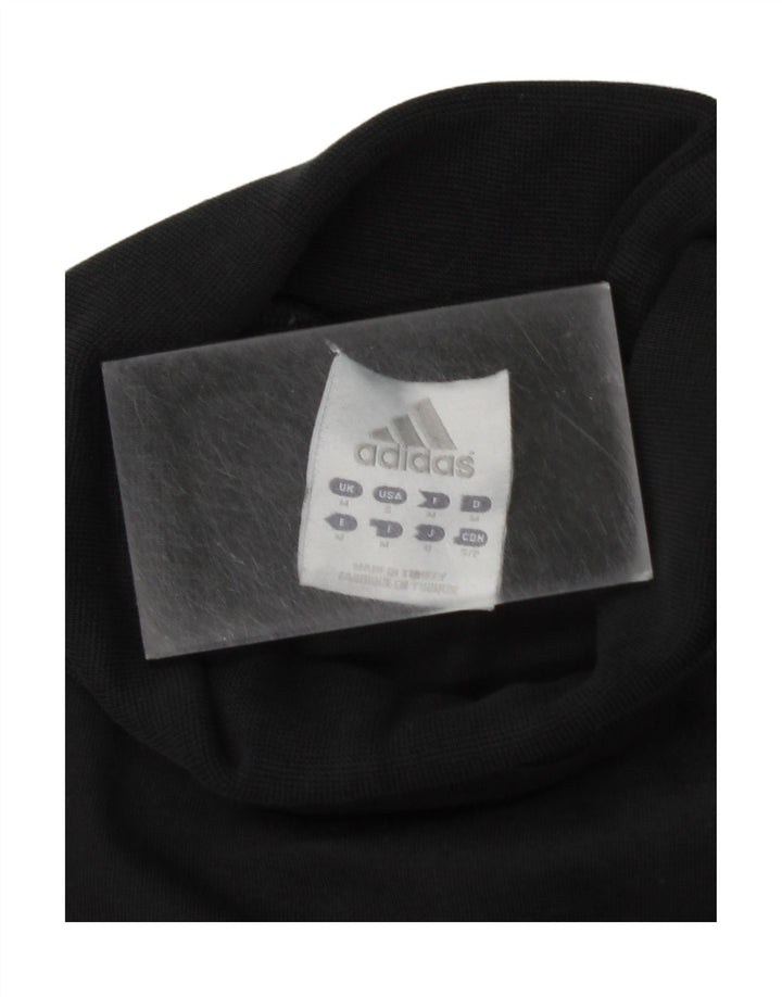 ADIDAS Mens Top Manga Longa Médio Algodão Preto