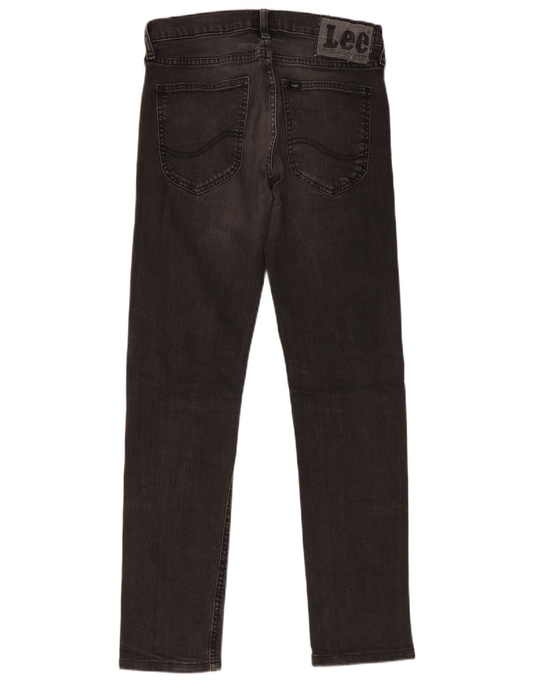 LEE Masculino Luke Slim Jeans W28 L29 Algodão Preto