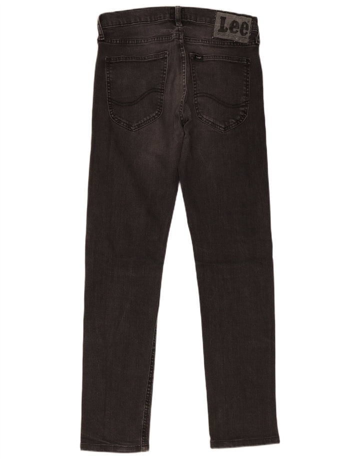 LEE Masculino Luke Slim Jeans W28 L29 Algodão Preto