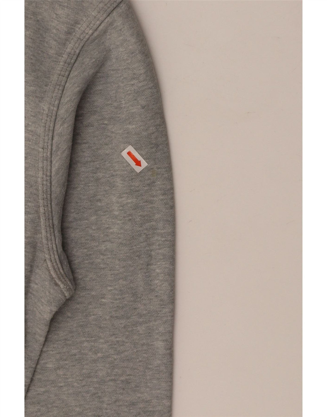 NIKE Mens Hoodie Jumper Pequeno Algodão Cinza