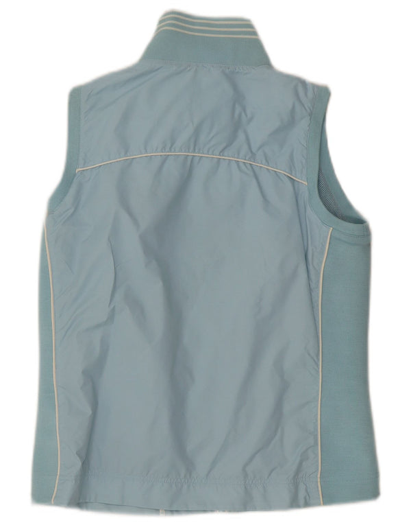 Jaqueta feminina Champion sem mangas para treino UK 14 poliéster azul médio