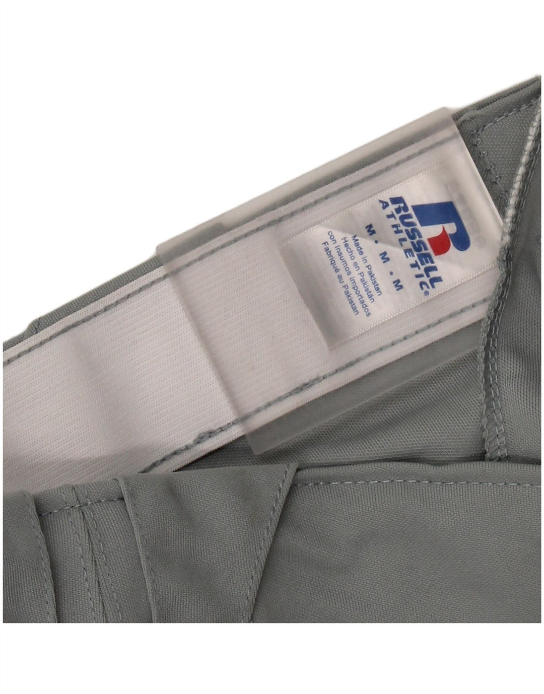 RUSSELL ATLÉTICO Mens Joggers Calça Capri Médio W32 L19 Poliéster Cinza