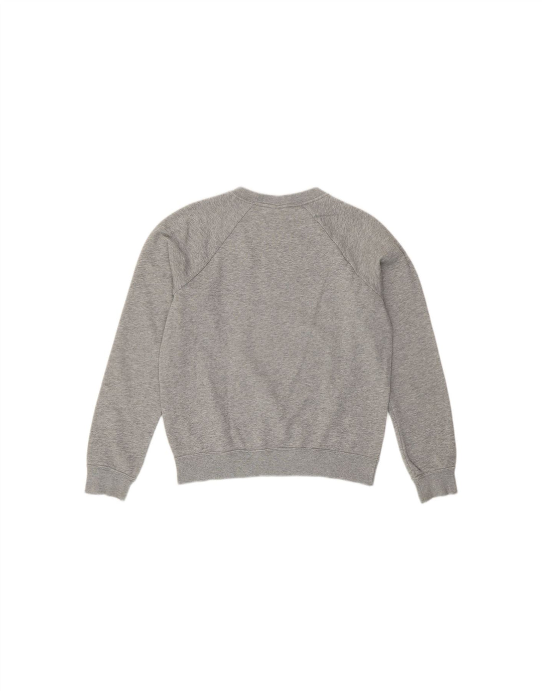 Moletom feminino NIKE UK 10 pequeno cinza algodão