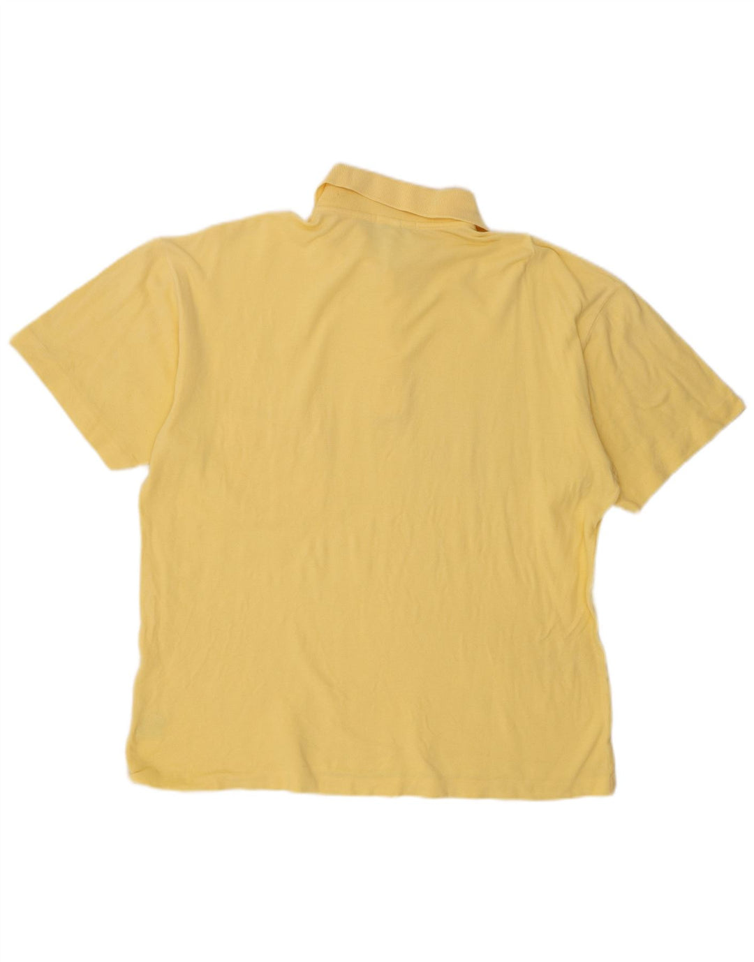 Camisa polo masculina Valentino grande algodão amarelo