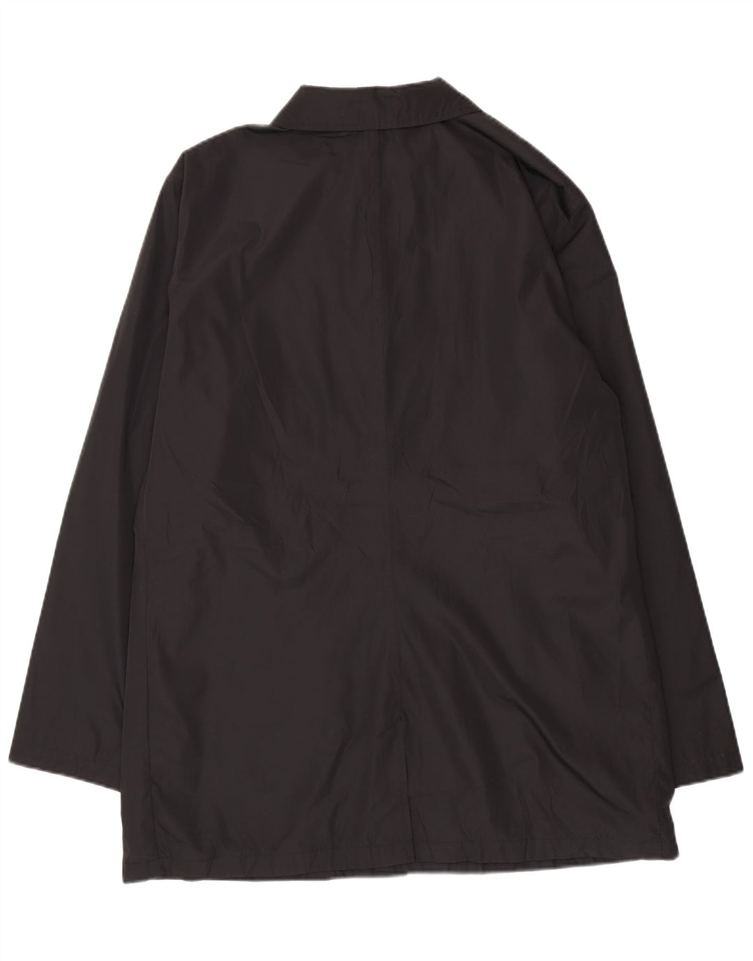 Jaqueta de chuva masculina Marks & Spencer UK 42 XL poliéster preto