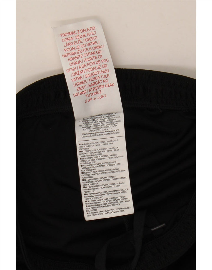Shorts esportivos Nike Boys Dri Fit 10-11 anos médio preto poliéster