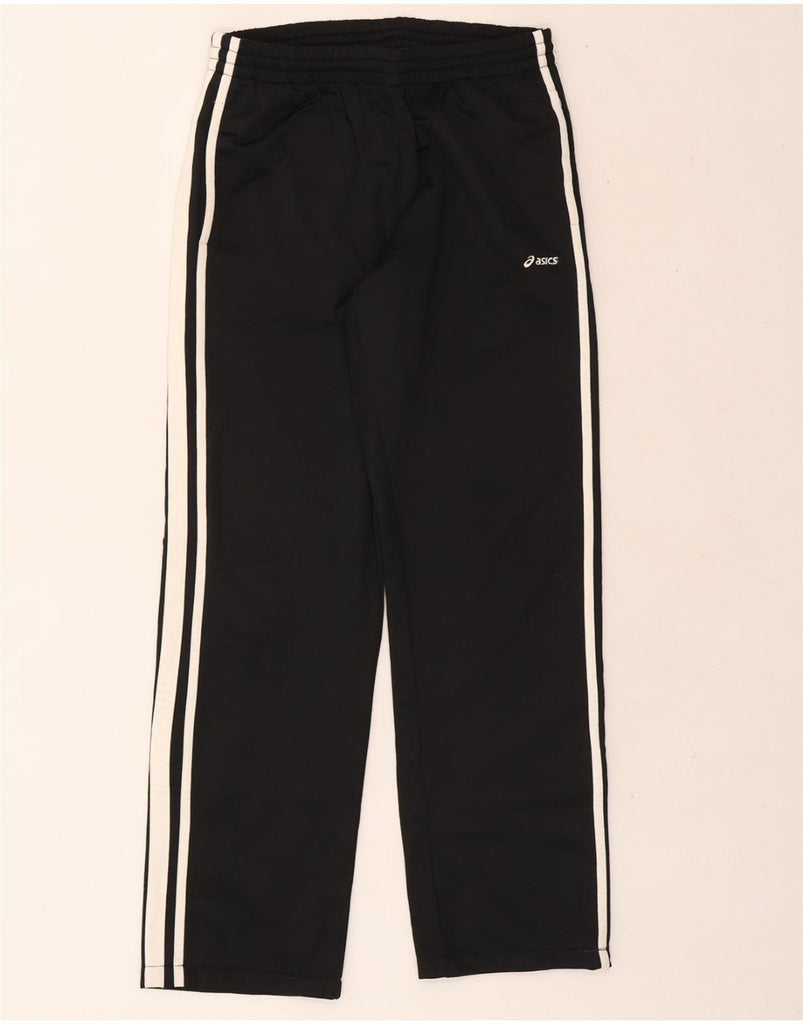 ASICS Mens Tracksuit Trousers Medium Black Polyester Vintage Asics and Second-Hand Asics from Messina Hembry 
