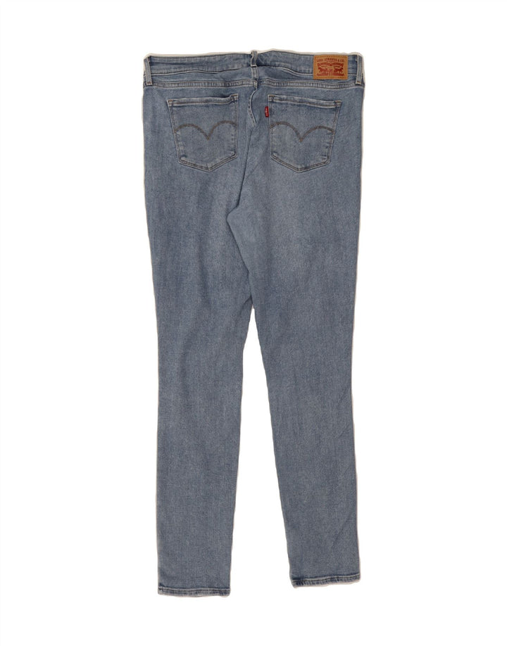 LEVI'S Womens 711 Distressed Skinny Jeans W30 L31 Blue Cotton Vintage Levi's and Second-Hand Levi's from Messina Hembry 