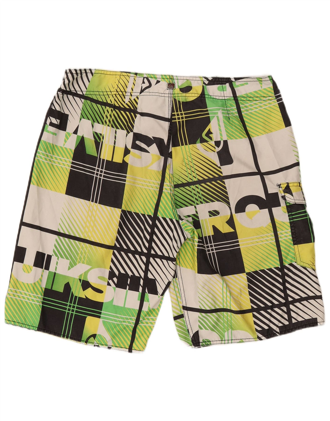 Shorts de natação masculino O'Neill Graphic XL verde xadrez