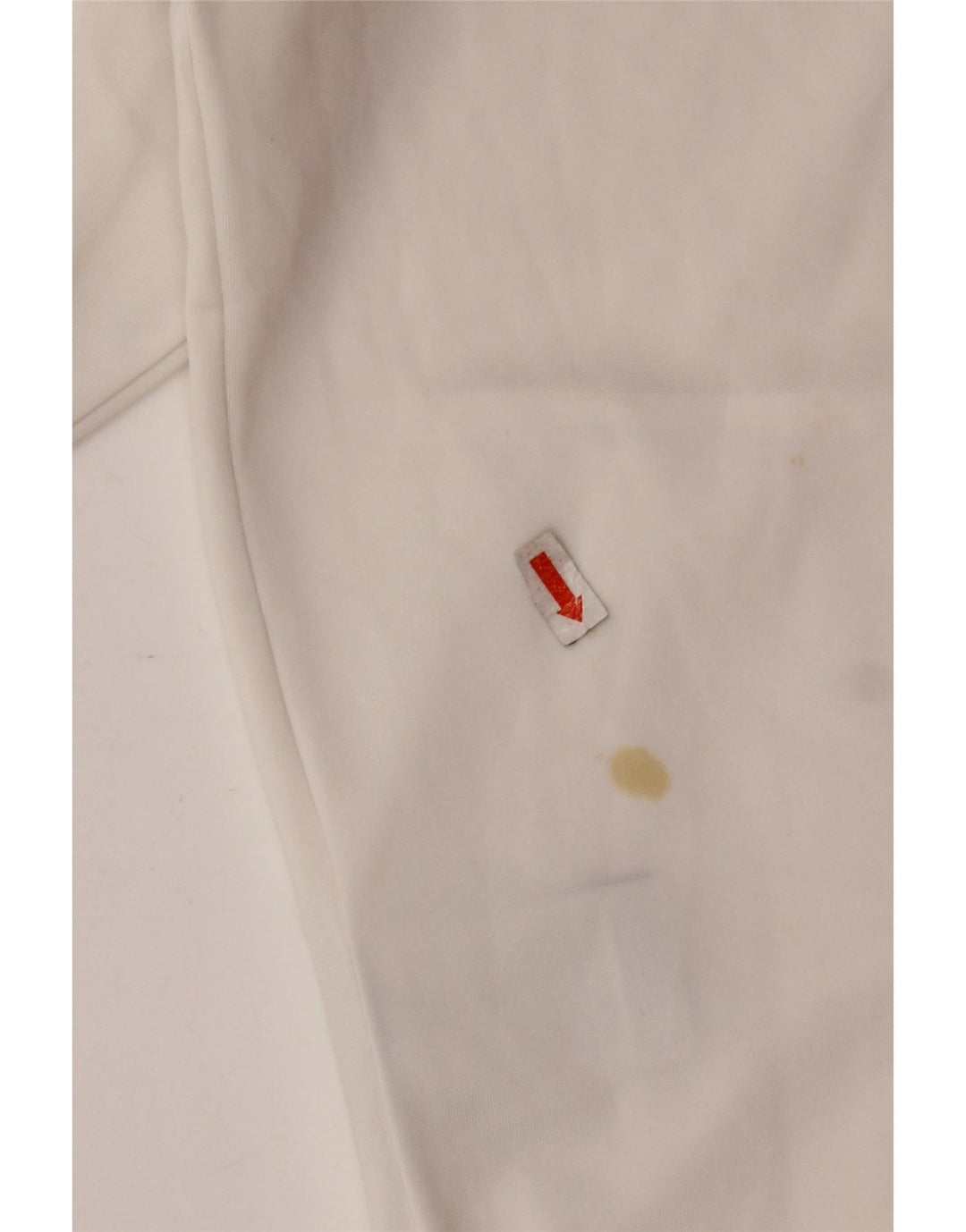 FILA Womens Tracksuit Top Jacket UK 12 Médio Poliéster Branco