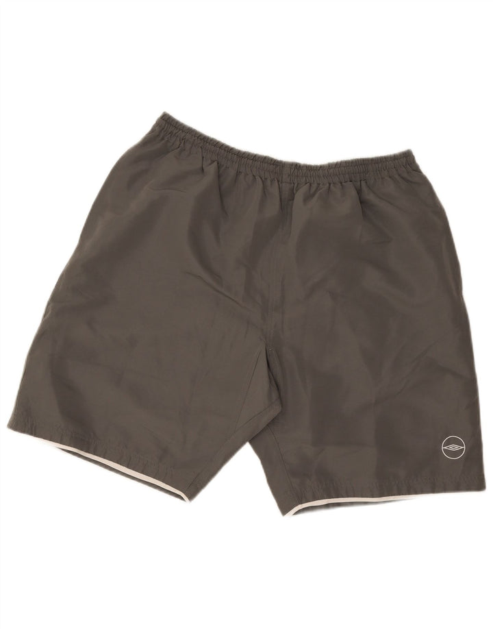 Shorts esportivos masculinos Umbro 2XL cinza