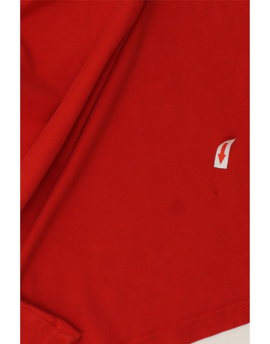 ADIDAS Mens Graphic T-Shirt Top Médio Algodão Vermelho