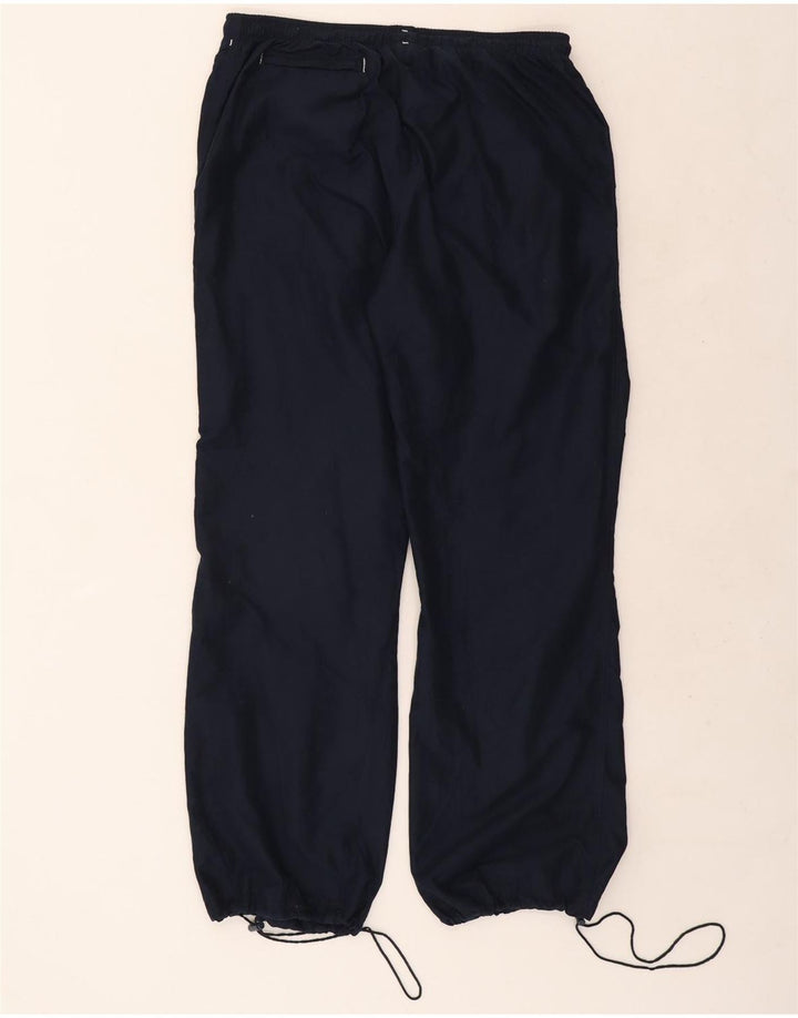Calças de treino Reebok meninos joggers 13-14 anos azul marinho poliéster