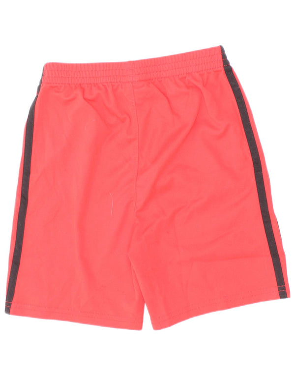 Shorts esportivos femininos Adidas 5-6 anos poliéster vermelho