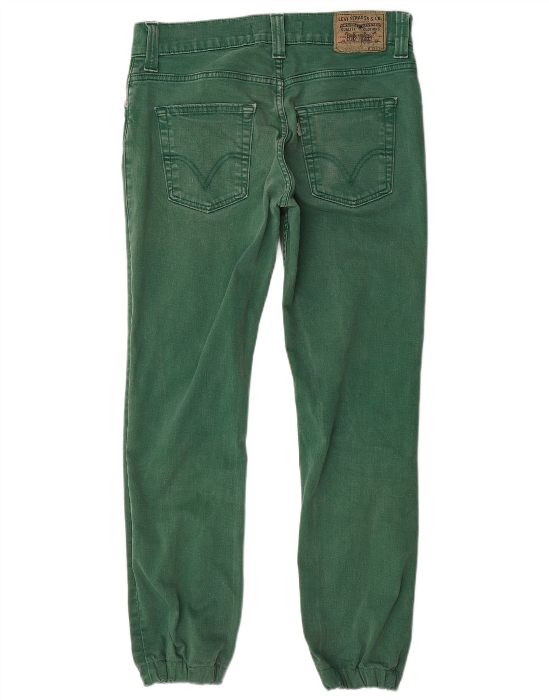 LEVI'S Masculino 511 Joggers Slim Jeans W32 L29 Algodão Verde