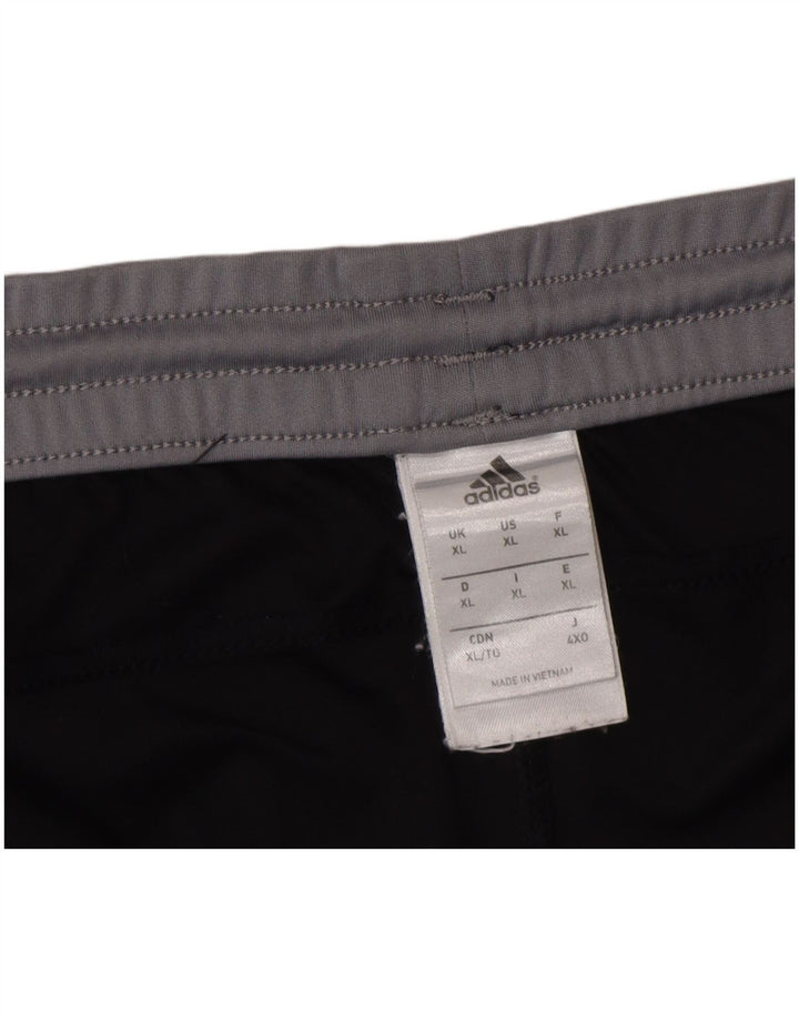 Shorts esportivos masculinos ADIDAS XL preto colorblock poliéster
