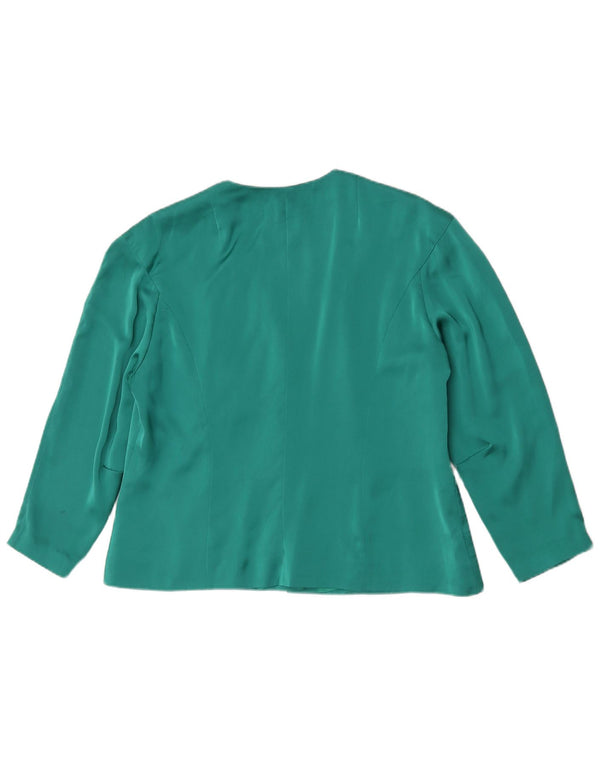 Blusa feminina Yvette manga 3/4 EU 44 XL verde