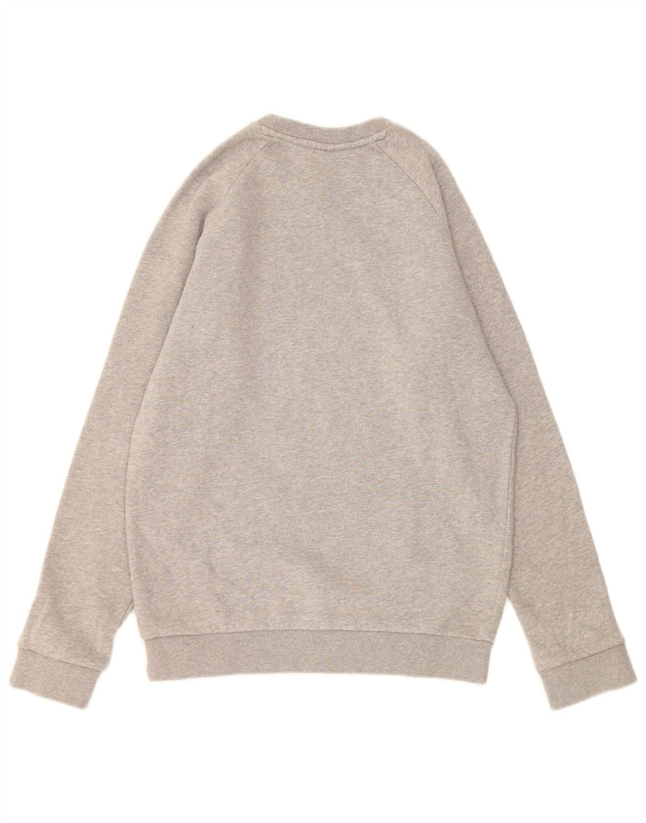 ADIDAS Mens Sweatshirt Jumper XS Algodão Cinzento