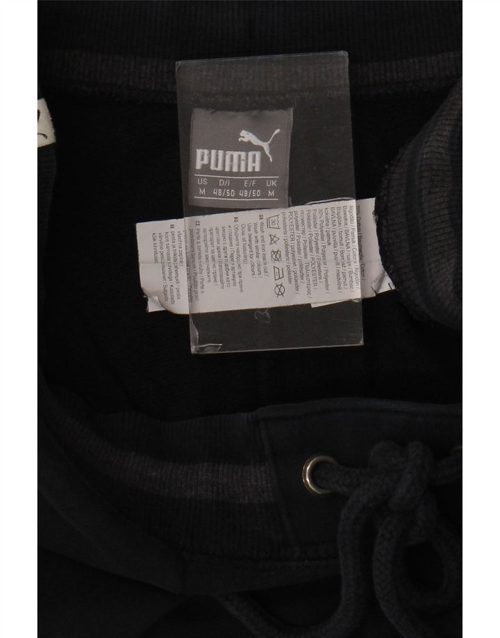 Calça esportiva masculina Puma Graphic Joggers médio algodão azul marinho