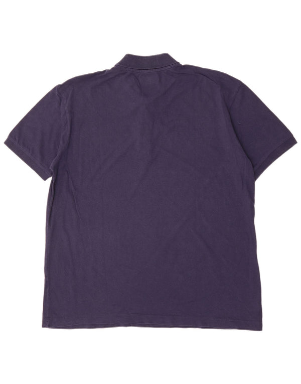 Camisa polo masculina KAPPA 3XL algodão azul marinho