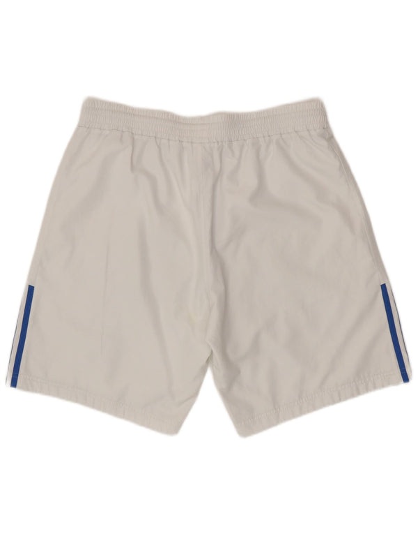 Shorts esportivos masculinos ADIDAS grandes brancos