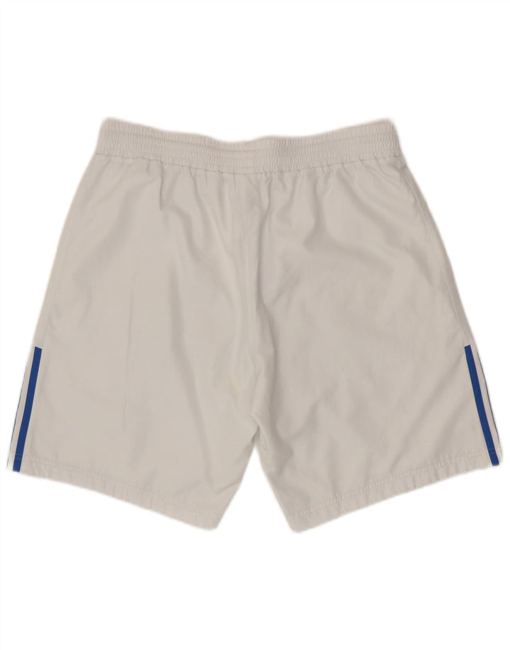 Shorts esportivos masculinos ADIDAS grandes brancos