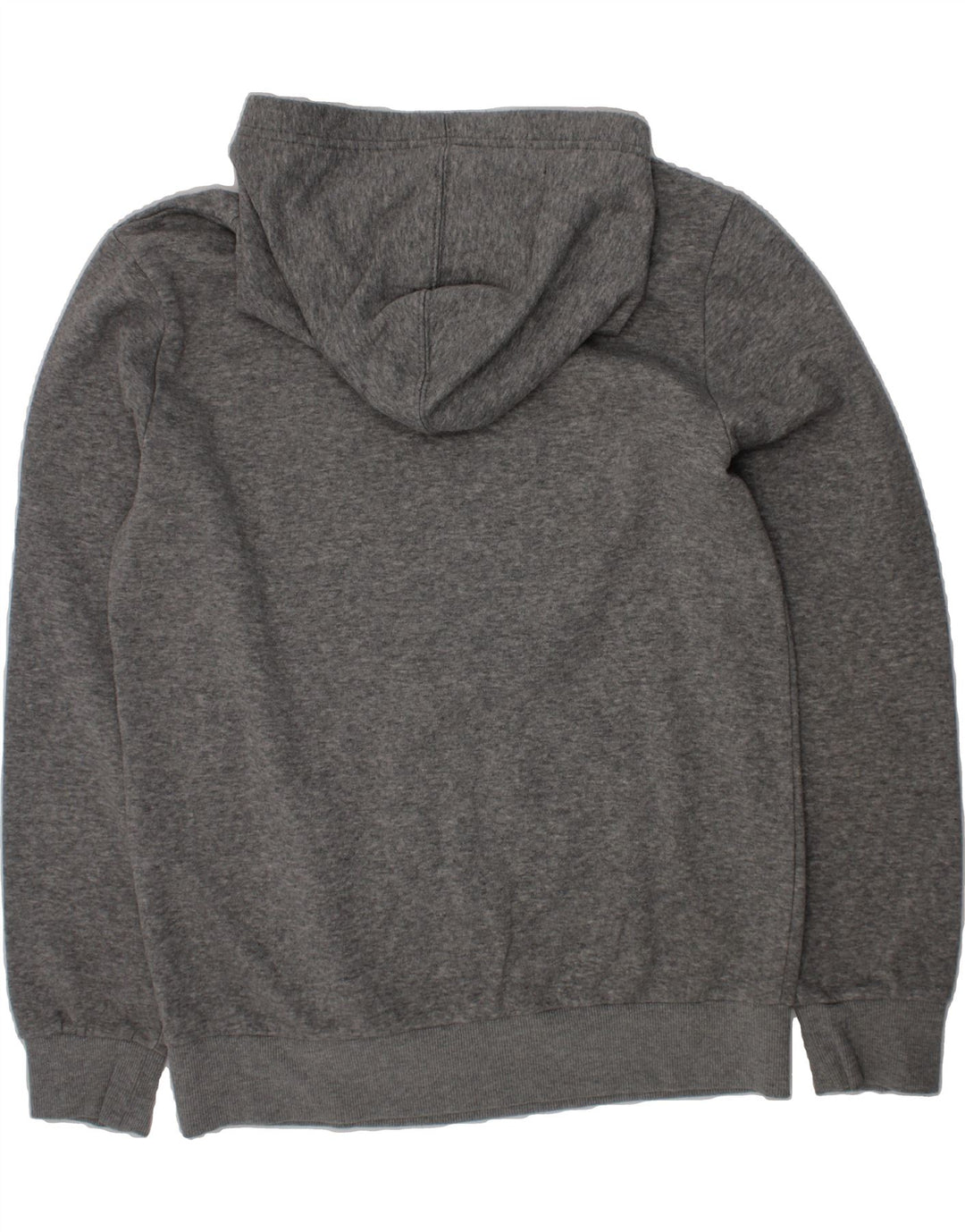CONVERSE Boys Graphic Hoodie Jumper 13-14 Years XL Grey Cotton Vintage Converse and Second-Hand Converse from Messina Hembry 